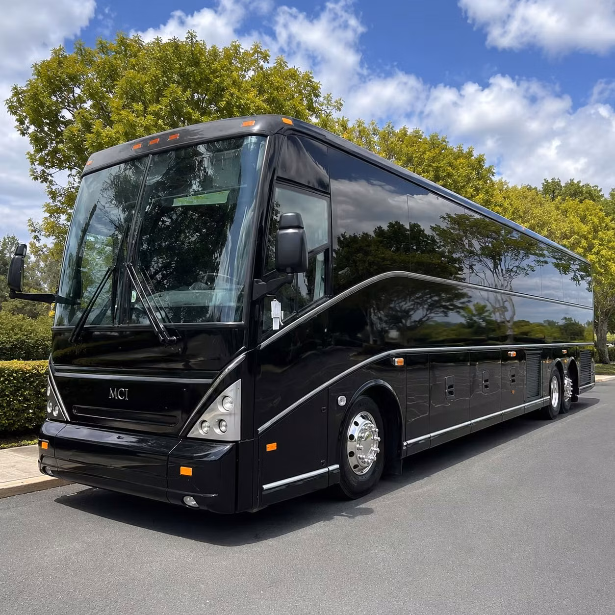 56 passenger charter bus