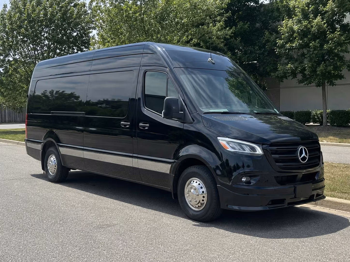 sprinter van with driver